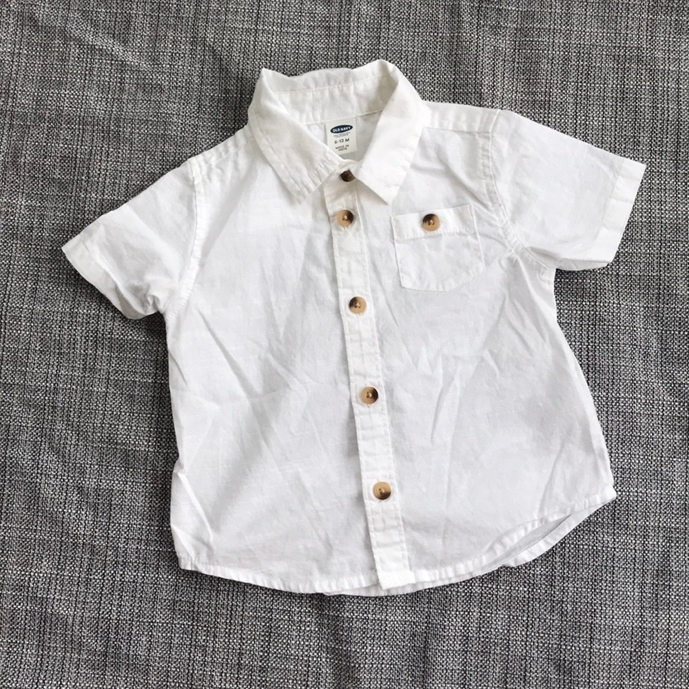 Old Navy linen Inspired Collar Shirt